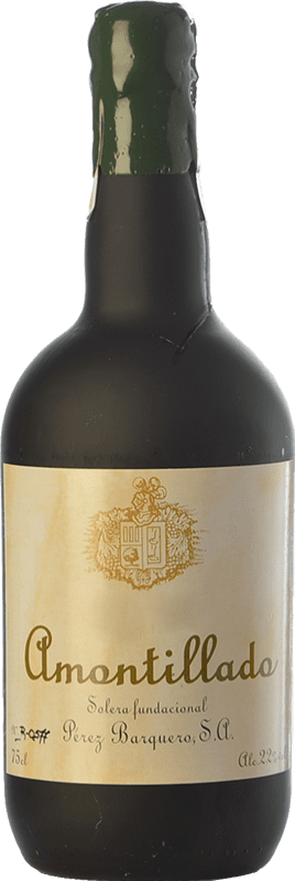 Free Shipping | Fortified wine Pérez Barquero Solera 1905 Amontillado Lote B D.O. Montilla-Moriles Andalusia Spain Pedro Ximénez 75 cl