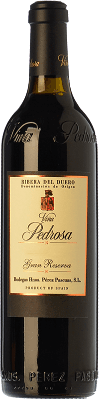 Бесплатная доставка | Красное вино Hermanos Pérez Pascuas Viña Pedrosa Гранд Резерв D.O. Ribera del Duero Кастилия-Леон Испания Tempranillo, Cabernet Sauvignon 75 cl