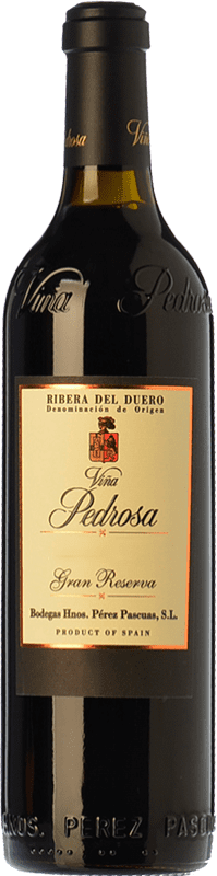 62,95 € | 红酒 Pérez Pascuas Viña Pedrosa 大储备 D.O. Ribera del Duero 卡斯蒂利亚莱昂 西班牙 Tempranillo, Cabernet Sauvignon 75 cl
