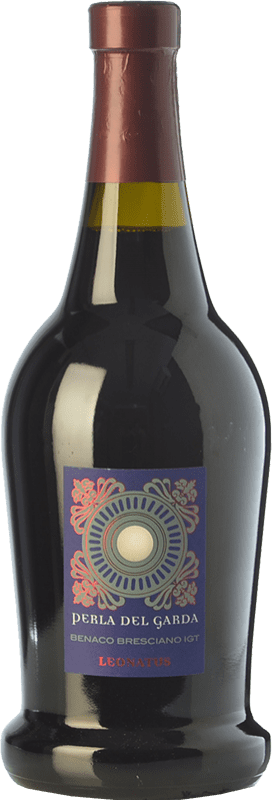 Бесплатная доставка | Красное вино Perla del Garda Leonatus I.G.T. Benaco Bresciano Ломбардии Италия Merlot — Мерло 75 cl