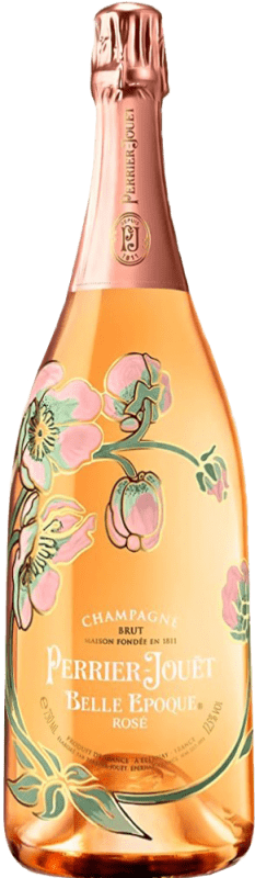 245,95 € | Espumoso rosado Perrier-Jouët Cuvée Belle Époque Rosé Reserva A.O.C. Champagne Champagne Francia Pinot Negro, Chardonnay, Pinot Meunier 75 cl