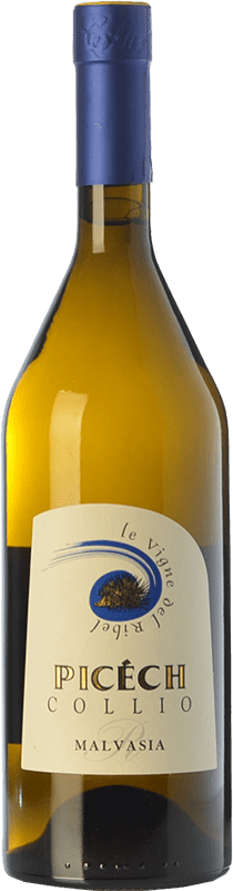 Spedizione Gratuita | Vino bianco Picech Malvasia D.O.C. Collio Friuli-Venezia Giulia Italia Malvasia Istriana 75 cl