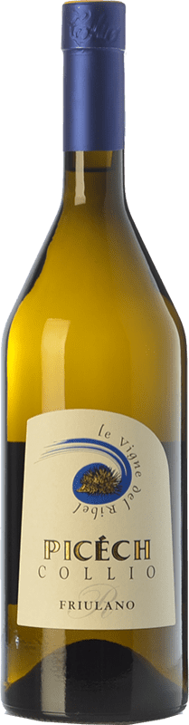 Spedizione Gratuita | Vino bianco Picech D.O.C. Collio Friuli-Venezia Giulia Italia Friulano 75 cl