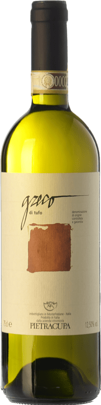 Envoi gratuit | Vin blanc Pietracupa D.O.C.G. Greco di Tufo  Campanie Italie Greco 75 cl