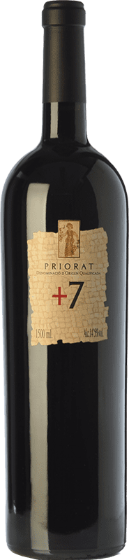 Бесплатная доставка | Красное вино Pinord Más Siete 7 старения D.O.Ca. Priorat Каталония Испания Syrah, Grenache, Cabernet Sauvignon бутылка Магнум 1,5 L