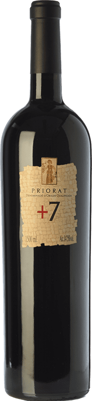 Free Shipping | Red wine Pinord Más Siete 7 Aged D.O.Ca. Priorat Catalonia Spain Syrah, Grenache, Cabernet Sauvignon Organic Magnum Bottle 1,5 L