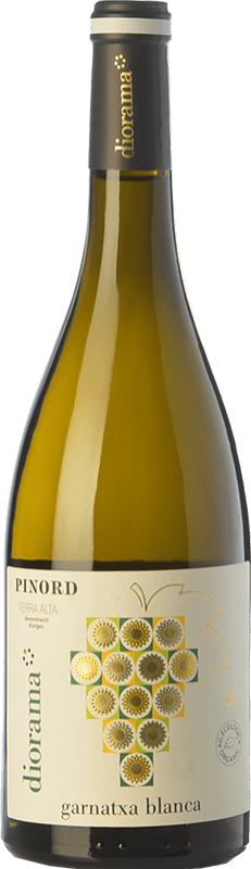 10,95 € Free Shipping | White wine Pinord Diorama Garnatxa Blanca D.O. Terra Alta Catalonia Spain Grenache White Bottle 75 cl