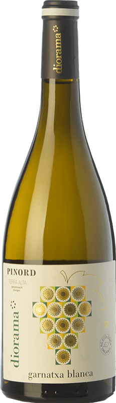 18,95 € Envoi gratuit | Vin blanc Pinord Diorama Garnatxa Blanca D.O. Terra Alta Biologique