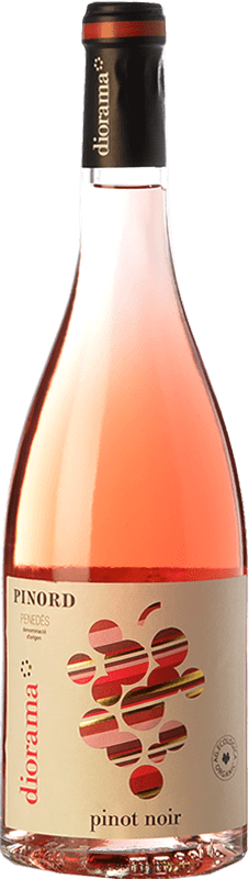 7,95 € | Rosé wine Pinord Diorama D.O. Penedès Catalonia Spain Pinot Black Bottle 75 cl