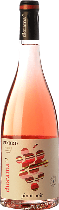 Envio grátis | Vinho rosé Pinord Diorama D.O. Penedès Catalunha Espanha Pinot Preto 75 cl