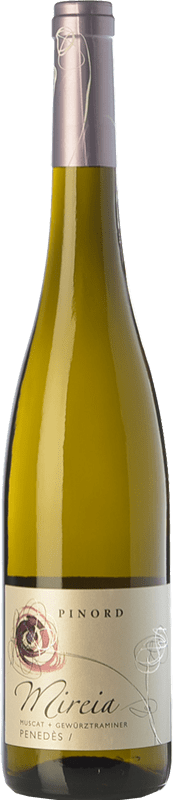 15,95 € Envío gratis | Vino Blanco Pinord Mireia D.O. Penedès