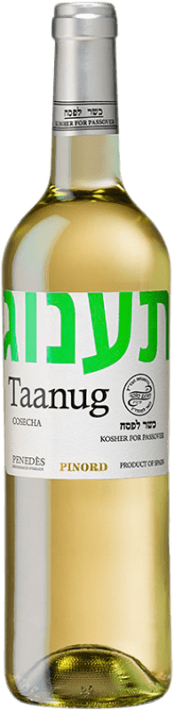 Envoi gratuit | Vin Blanc Pinord Taanug D.O. Penedès Catalogne Espagne Macabeo — Macabeu, Xarel·lo, Parellada 75 cl