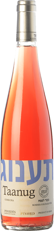 Kostenloser Versand | Rosé-Wein Pinord Taanug D.O. Penedès Katalonien Spanien Tempranillo 75 cl