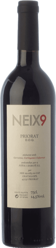 25,95 € | Красное вино Piñol i Sabaté Neix9 старения D.O.Ca. Priorat Каталония Испания Grenache, Cabernet Sauvignon, Carignan 75 cl