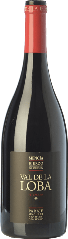 18,95 € | Red wine Pittacum Val de la Loba Aged D.O. Bierzo Castilla y León Spain Mencía Bottle 75 cl