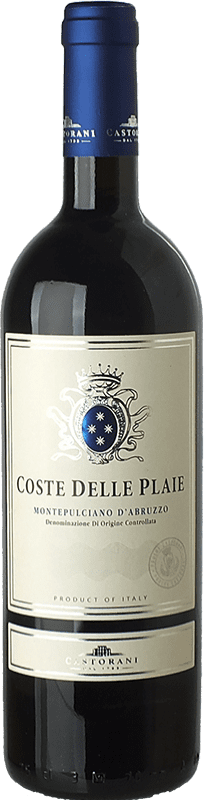 11,95 € | Red wine Castorani Coste delle Plaie D.O.C. Montepulciano d'Abruzzo Abruzzo Italy Montepulciano Bottle 75 cl