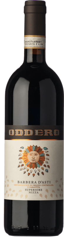 16,95 € | Red wine Oddero Superiore Nizza D.O.C. Barbera d'Asti Piemonte Italy Barbera Bottle 75 cl