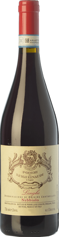 18,95 € | 红酒 Einaudi D.O.C. Langhe 皮埃蒙特 意大利 Nebbiolo 75 cl