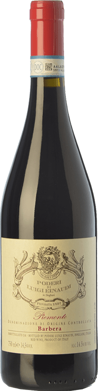 Free Shipping | Red wine Einaudi D.O.C. Piedmont Piemonte Italy Barbera 75 cl