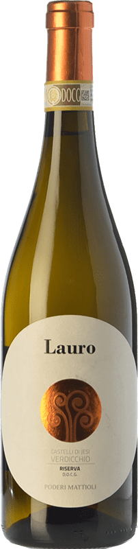 24,95 € | Белое вино Mattioli Classico Superiore Lauro D.O.C. Verdicchio dei Castelli di Jesi Marche Италия Verdicchio 75 cl