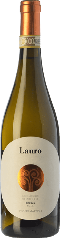 Spedizione Gratuita | Vino bianco Mattioli Classico Superiore Lauro D.O.C. Verdicchio dei Castelli di Jesi Marche Italia Verdicchio 75 cl
