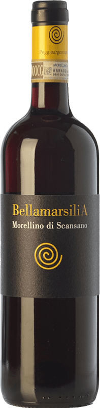 Spedizione Gratuita | Vino rosso Poggio Argentiera Bellamarsilia D.O.C.G. Morellino di Scansano Toscana Italia Sangiovese, Ciliegiolo 75 cl