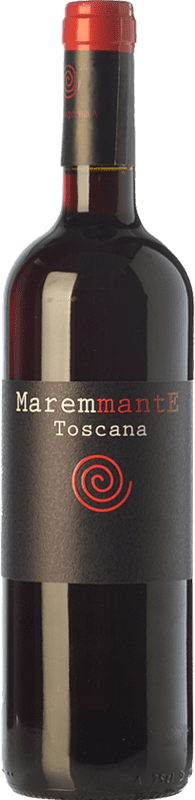 11,95 € Бесплатная доставка | Красное вино Poggio Argentiera Maremmante I.G.T. Toscana Органический
