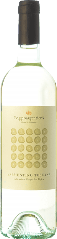 12,95 € Spedizione Gratuita | Vino bianco Poggio Argentiera I.G.T. Toscana Biologico