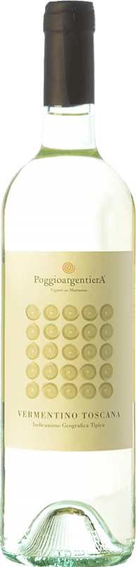 10,95 € Free Shipping | White wine Poggio Argentiera I.G.T. Toscana Tuscany Italy Vermentino Bottle 75 cl