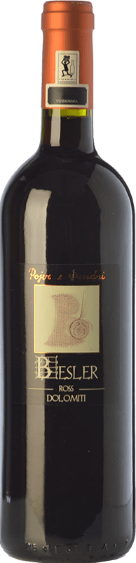 13,95 € | Red wine Pojer e Sandri Besler Ross I.G.T. Vigneti delle Dolomiti Trentino Italy Pinot Black, Zweigelt, Franconia, Negrara, Groppello Bottle 75 cl