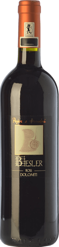 Kostenloser Versand | Rotwein Pojer e Sandri Besler Ross I.G.T. Vigneti delle Dolomiti Trentino Italien Pinot Noir — Spätburgunder, Zweigelt, Franconia, Negrara, Groppello 75 cl