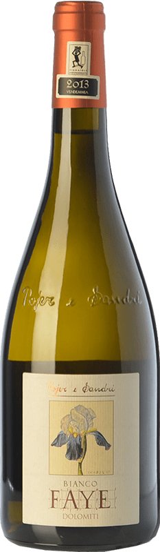 Kostenloser Versand | Weißwein Pojer e Sandri Faye I.G.T. Vigneti delle Dolomiti Trentino Italien Chardonnay, Weißburgunder 75 cl