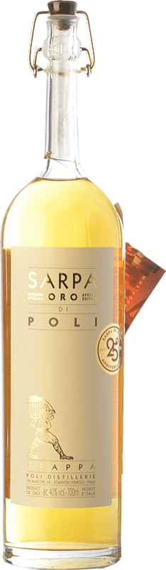 54,95 € Бесплатная доставка | Граппа Poli Sarpa Oro — Золотая версия