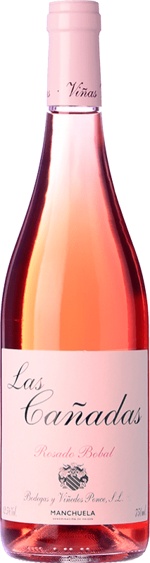 12,95 € Spedizione Gratuita | Vino rosato Ponce Las Cañadas D.O. Manchuela