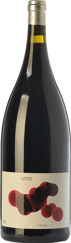 32,95 € Free Shipping | Red wine Portal del Priorat Gotes Crianza D.O.Ca. Priorat Catalonia Spain Grenache, Cabernet Sauvignon, Carignan Magnum Bottle 1,5 L