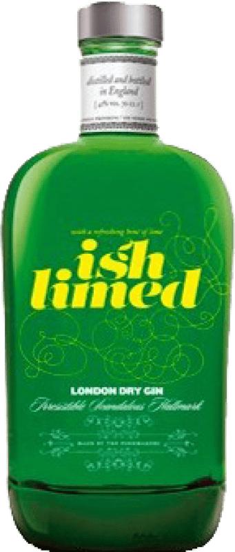 Free Shipping | Gin Poshmaker Ish Limed Distilled Gin United Kingdom 70 cl