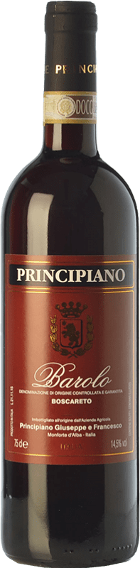 39,95 € | 红酒 Principiano Boscareto D.O.C.G. Barolo 皮埃蒙特 意大利 Nebbiolo 75 cl