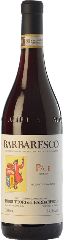 71,95 € Бесплатная доставка | Красное вино Produttori del Barbaresco Pajè D.O.C.G. Barbaresco