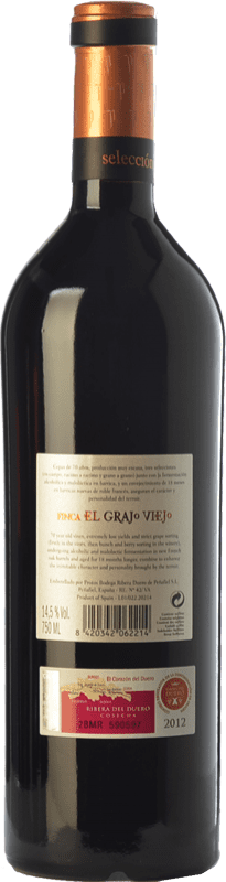 71,95 € Free Shipping | Red wine Protos Selección Finca El Grajo Viejo Crianza D.O. Ribera del Duero Castilla y León Spain Tempranillo Bottle 75 cl