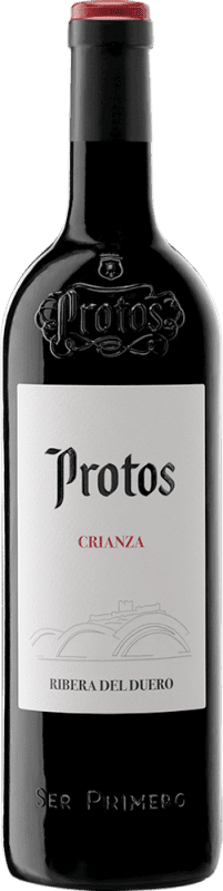 23,95 € Envío gratis | Vino Tinto Protos Crianza D.O. Ribera del Duero