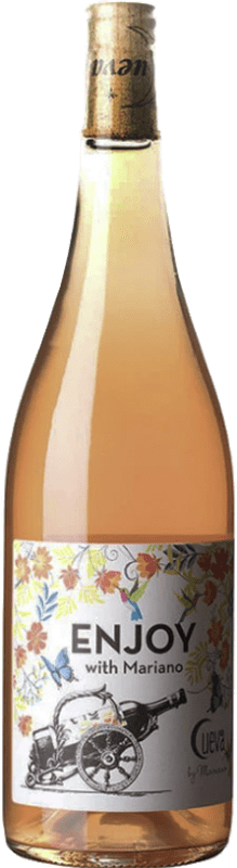 Free Shipping | Rosé wine Cueva Joy D.O. Valencia Valencian Community Spain Macabeo, Tardana 75 cl