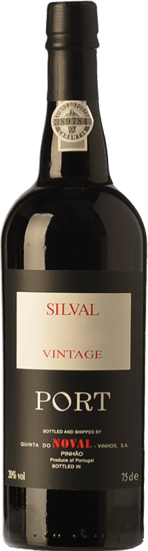 Бесплатная доставка | Крепленое вино Quinta do Noval Vintage Silval I.G. Porto порто Португалия Touriga Franca, Touriga Nacional, Tinta Roriz, Tinta Barroca 75 cl