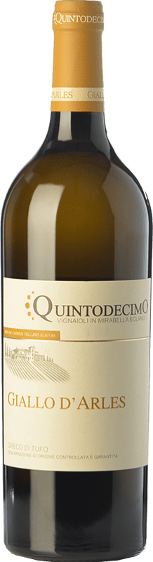 43,95 € Free Shipping | White wine Quintodecimo Giallo D'Arles D.O.C.G. Greco di Tufo 