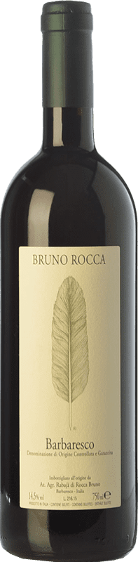 41,95 € | Red wine Bruno Rocca D.O.C.G. Barbaresco Piemonte Italy Nebbiolo Bottle 75 cl