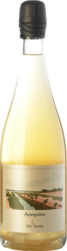16,95 € Free Shipping | White sparkling Bernabé Acequión Spain Muscat of Alexandria Bottle 75 cl