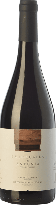14,95 € Free Shipping | Red wine Rafael Cambra La Forcallà de Antonia Joven D.O. Valencia Valencian Community Spain Forcayat del Arco Bottle 75 cl