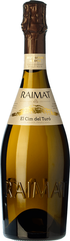 12,95 € | White Sparkling Wine Raimat El Cim del Turó Brut Nature D.O. Cava Catalonia Spain Pinot Black, Chardonnay 75 cl