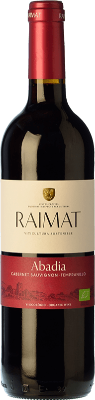 9,95 € | Red wine Raimat Abadia Aged D.O. Costers del Segre Catalonia Spain Tempranillo, Cabernet Sauvignon Bottle 75 cl