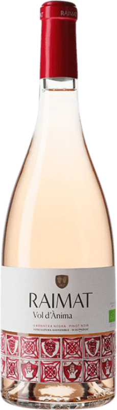 玫瑰酒 Raimat Vol d'Ànima Rosé 年轻的 2017 D.O. Costers del Segre 加泰罗尼亚 西班牙 Pinot Black, Chardonnay 瓶子 75 cl