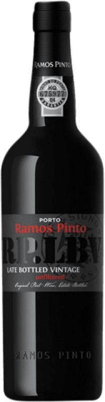 27,95 € Free Shipping | Fortified wine Ramos Pinto Late Bottled Vintage I.G. Porto Porto Portugal Touriga Nacional, Tinta Roriz, Tinta Barroca Bottle 75 cl
